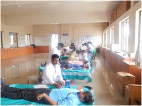 uniabex blood donation camp